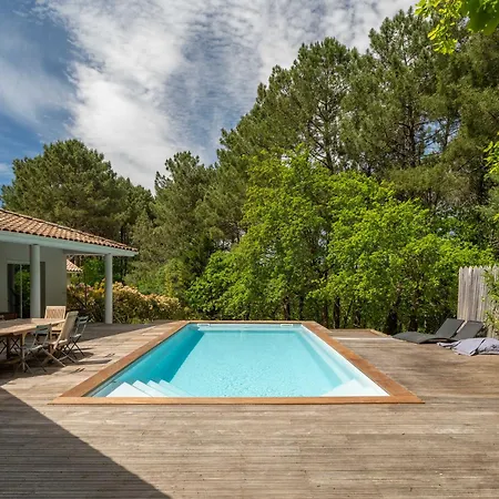 Golf, 8 Pers, Piscine Chauffee, Jardin - Fr-1-319-508 Willa Biscarrosse